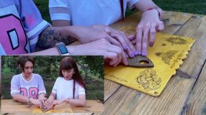 ✯Играем с доской УИДЖА✯ устроили спиритический сеанс