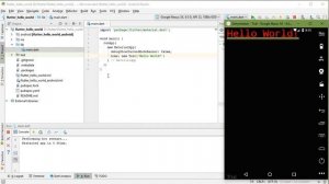 Flutter Урок 1. Flutter первое приложение Hello World