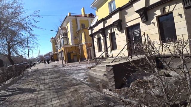 Караганда | кафе Старый Город на улице Ленина (Абая) и Театральной - идём до площади Гагарина