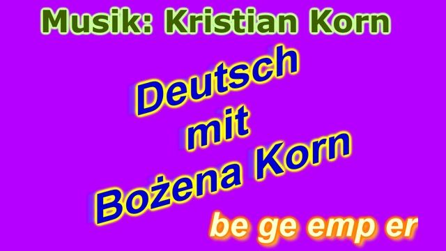 2. Музыка. Немецкий с Боженой Корн смотреть онлайн