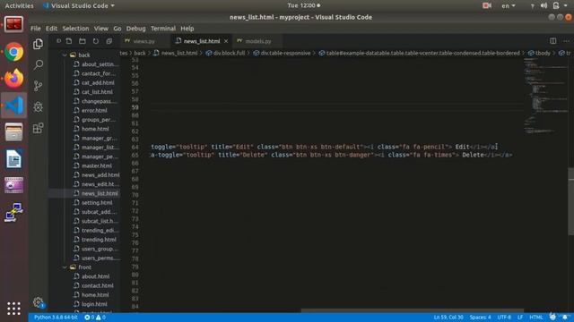 Publish News | Python and Django