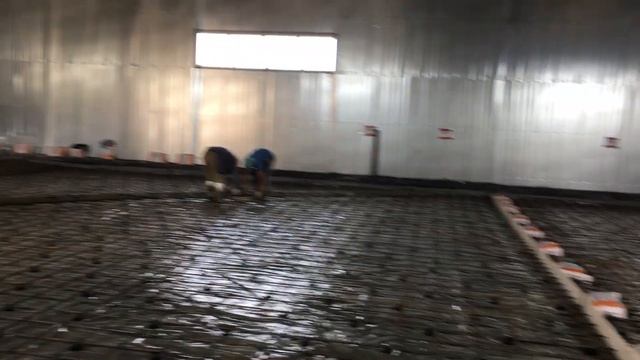 Заливка плиты под полимерные- промышленные полы