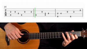 Feel Good Inc - EASY Fingerstyle Guitar TAB