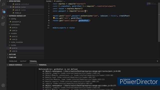 #6 - Get allposts and single post || Complete  REST APIS  with Node, Express,MongoDB & JWT