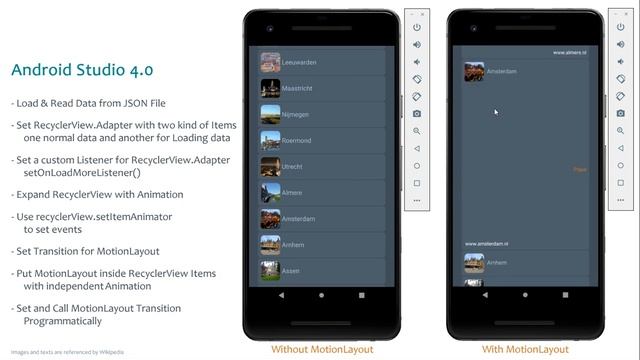 Expandable Animation RecyclerView
