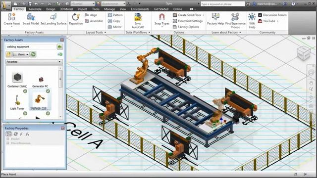 Расширенные рабочие процессы AutoCAD для создания компоновок производственных помещений смотреть онлайн
