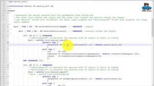 Pattern Recognition with NN on FPGA - Circuit Architecture and VHDL Design