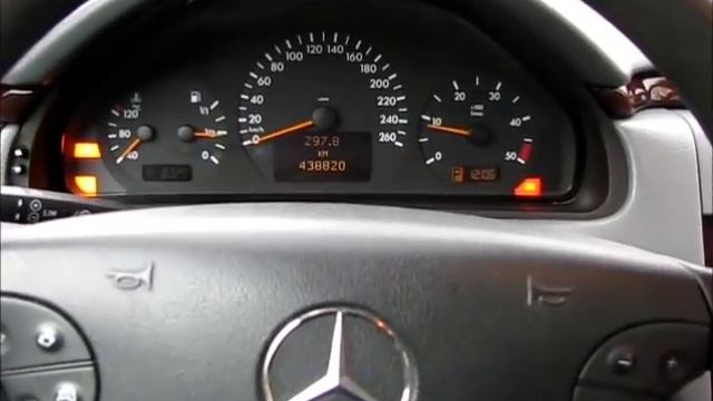 Калибровка датчика угла поворота руля на Mercedes w210 смотреть онлайн