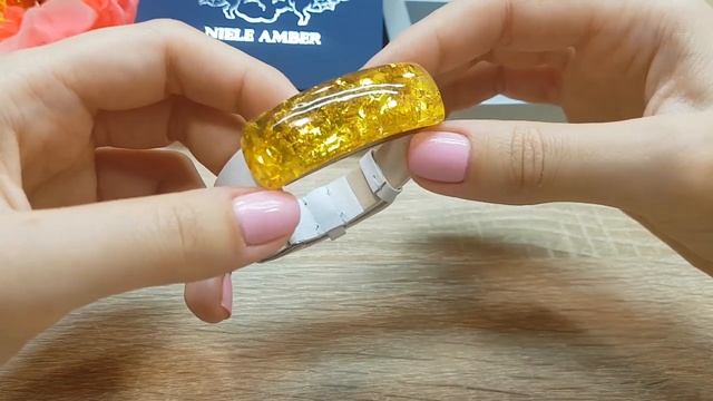 БРАСЛЕТ с  ЯНТАРЕМ от Niele Amber/Браслеты с янтарем/ЯНТАРЬ камень?/Обзор моих покупок