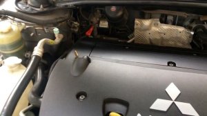 Митсубиси лансер с мотором 2.4, десяти рублёвый тест.