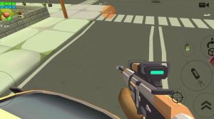 паркур,Batlroal,играю в ChickenGun