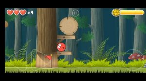 Прохождение игры Red Ball 4 | Красный шарик 4 | 3 часть дремучий лес