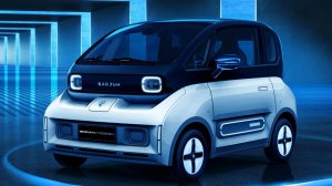 Baojun E100 китайский электромобиль которые будут выпускаться в 2018 году..