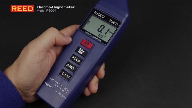 R6001 Thermo-Hygrometer смотреть онлайн