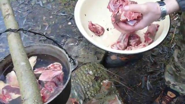 Закладка мяса для шурпы смотреть онлайн