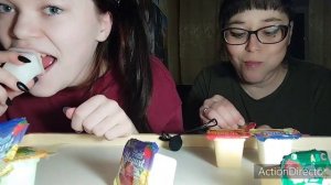 Мукбанг-Челлендж | 18 пачек желе на скорость ?