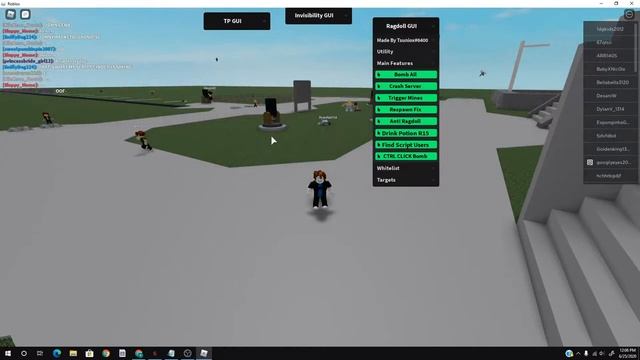 ROBLOX OP RAGDOLL ENGINE SCRIPT смотреть онлайн