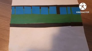 Как я делал тепловоз М62 из бумаги и обзор на него.