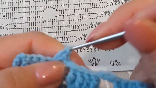 АЖУРНАЯ ШАЛЬ КРЮЧКОМ  ПОДРОБНЫЙ  МК