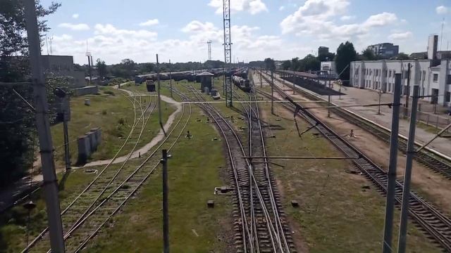Залізничний вокзал. Житомир. ЖД Вокзал Житомир.Вокзал станції Житомир.