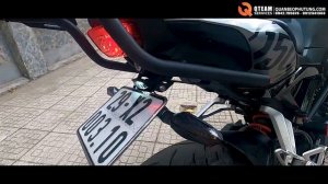 HONDA CB150R WITH THE MOST ESSENTIAL ACCESSORIES | CB150R Upgraded - Installation Detail From QTEAM