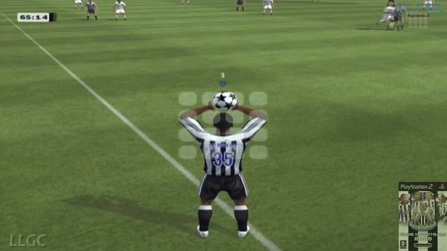 Club Football 2005: Newcastle United (2004) Sony PlayStation 2 Gameplay in HD (PCSX2)