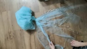 Медуза светящиеся поделка своими руками