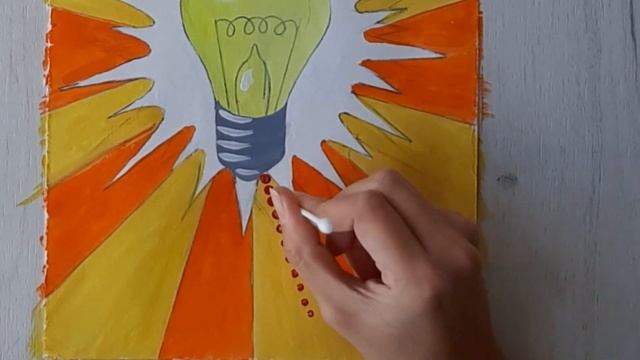 Рисуем ПОП-АРТ. Зажги лампочку. Рисуем, как знаменитые художники. Как нарисовать картину. смотреть онлайн