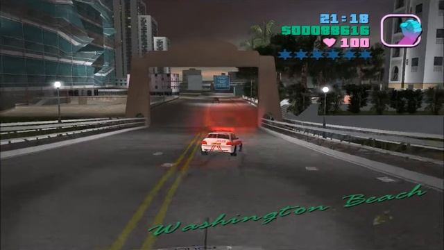 GTA Vice City British Police Car смотреть онлайн