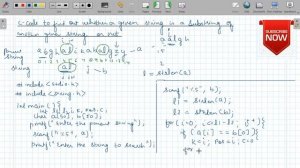 Searching a Substring in a Parent String Using C- programming