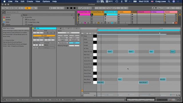 HOW TO PUSH 2 - Looping with DRUM RACK in Ableton Live 11