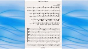 "Московский бит" (Е.Хавтан, гр. "Браво") - ноты для брасс-квинтета