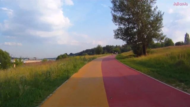 Новая велодорожка в Тушино Москва Парк Северное Тушино на велосипеде