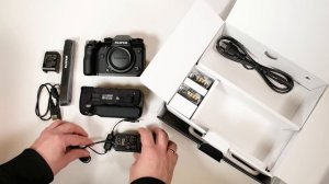 Fujifilm X-H1 unboxing