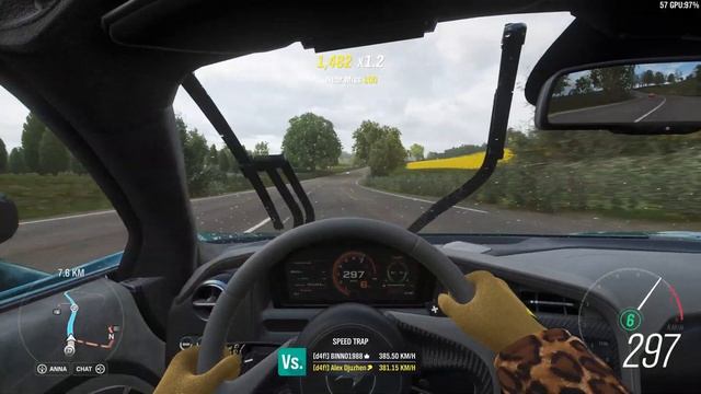 Forza Horizon 4 - 2019 McLaren 720S Spider - Car Show Speed Jump Crash Test . 1440p 60fps. смотреть онлайн