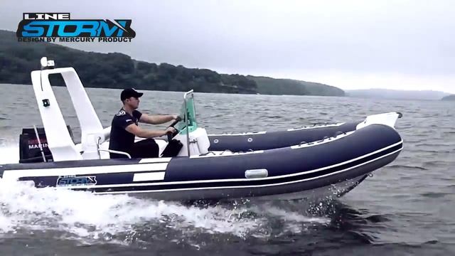 Тест драйв лодки РИБ RIB Stormline 500 Extra Ocean Drive смотреть онлайн
