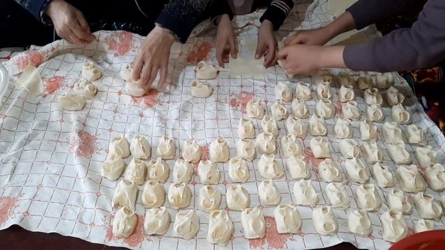 Манти тайёрлаш. Приготовить манты. manti recipe.