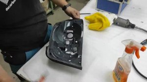 мазда cx7 восстановления задних фонарей /mazda cx7 taillight restoration