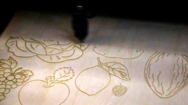 Лазерная гравировка фанеры вместо выжигания смотреть онлайн