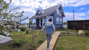 Дом из Профилированного Бруса. Обзор Дома После Усадки. Двухэтажный Дом на 100м2