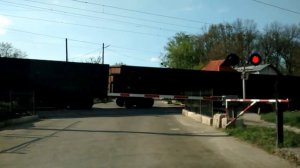 The railway crossing at Semydoubska str. in Dubno