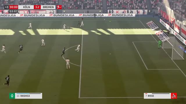 1. FC Köln - SV Werder Bremen Fifa 19 смотреть онлайн