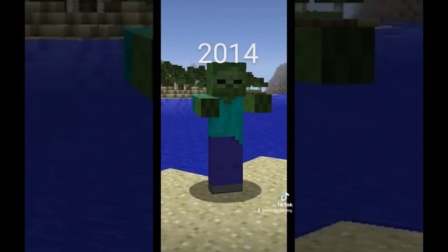 Minecraft 2023 VS Minecraft 2014 #minecraft