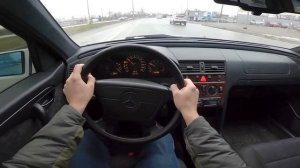 1996 Mercedes C 180 (W202) POV Test Drive