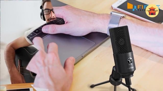 Конденсаторный USB микрофон Fifine с aliexpress лучший выбор 2021 смотреть онлайн
