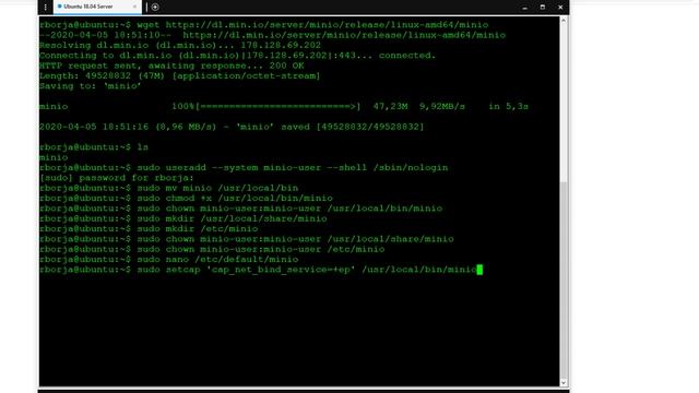 Cómo instalar tu propio servicio S3 con Minio en Ubuntu смотреть онлайн