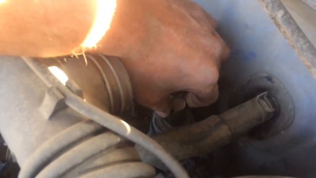 Замена топливного фильтра на тойота калдина. смотреть онлайн