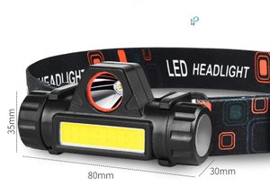 ремонт налобного фонарика с китая