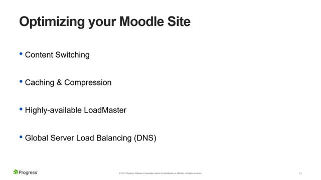 How to Load Balance a Moodle Cluster: Enable high availability and app security