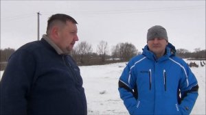 Крупный серый гусь в хозяйстве у Станислава